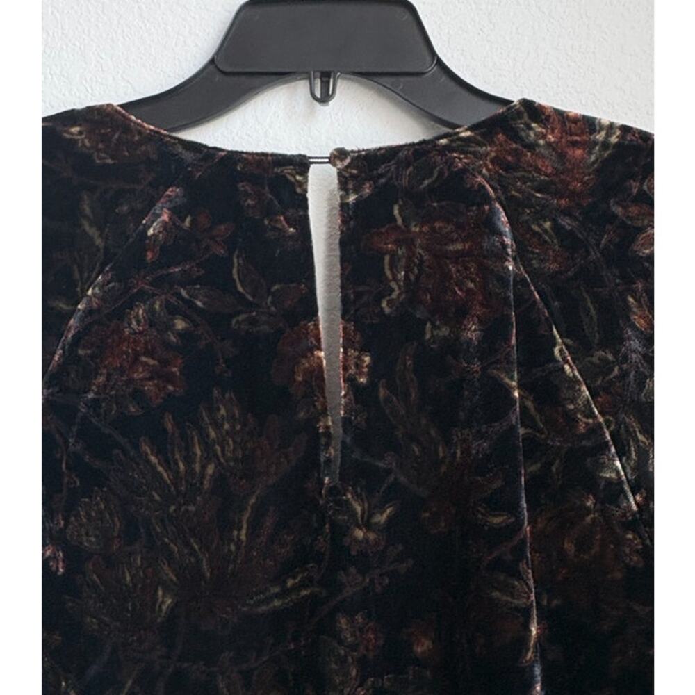 NWOT PAIGE Estefani Velvet Dress Womens Size Large - Picture 7 of 7